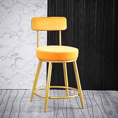 LKHGTR Bar Height Family Stool Bar Stuhl Barhocker, samt hohe Barstühle Moderne gepolsterte Barhöhe Stuhl mit Rücken/Fußstütze, Küchenhocker für Insel/Heimbar/Esszimmer/Esszimmer/Made in China LKHGTR Bar Height Family Stool Bar Stuhl Barhocker, samt hohe Barstühle Moderne gepolsterte Barhöhe Stuhl mit Rücken/Fußstütze, Küchenhocker für Insel/Heimbar/Esszimmer/Esszimmer/Made in China von LKHGTR