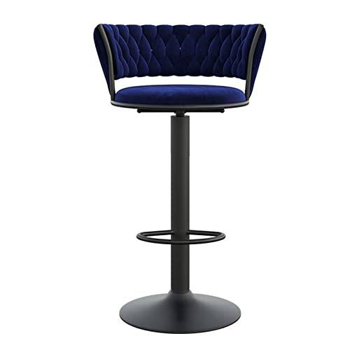 LKHGTR Family Stool Bar Stool Bar Stuhl-Stuhl-Set mit 2, moderner rund Verstellbarer Empfangstuhl, Gold Samt Barstuhl, Küchenstuhl, Höhe Einstellbarer 65-80 cm und 360 ° Drehgelenk (GRE Made in China LKHGTR Family Stool Bar Stool Bar Stuhl-Stuhl-Set mit 2, moderner rund Verstellbarer Empfangstuhl, Gold Samt Barstuhl, Küchenstuhl, Höhe Einstellbarer 65-80 cm und 360 ° Drehgelenk (GRE Made in China von LKHGTR