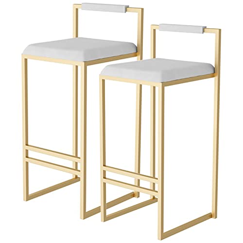 LKHGTR Family Stool Bar Stuhl Bar Stuhl Stuhlset 2 Barstühle, Familienhocker Barhockerhocker mit Metallbeinen Fußstütze und Rückenlehne Möbelhocker für gepolsterte Sitzplätze, EA, EA Made in China LKHGTR Family Stool Bar Stuhl Bar Stuhl Stuhlset 2 Barstühle, Familienhocker Barhockerhocker mit Metallbeinen Fußstütze und Rückenlehne Möbelhocker für gepolsterte Sitzplätze, EA, EA Made in China von LKHGTR