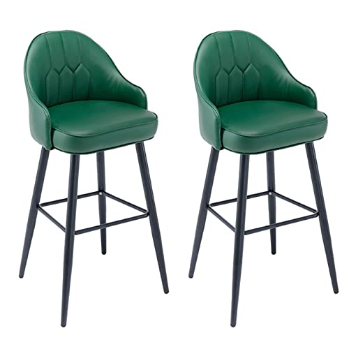 LKHGTR Küchentischtischhöhe Familienhocker Bar Stuhl Barhocker Set 2 mit Rücken, Hausessen Barstühle, PU Leder Schwarz Chrom Rahmen gepolsterten Sitz, für Pubs, Theke, Küche ist Made in China LKHGTR Küchentischtischhöhe Familienhocker Bar Stuhl Barhocker Set 2 mit Rücken, Hausessen Barstühle, PU Leder Schwarz Chrom Rahmen gepolsterten Sitz, für Pubs, Theke, Küche ist Made in China von LKHGTR