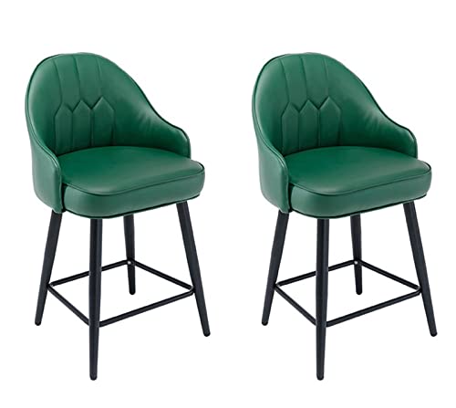LKHGTR Küchentischtischhöhe Familienhocker Bar Stuhl Barhocker Set 2 mit Rücken, Hausessen Barstühle, PU Leder Schwarz Chrom Rahmen gepolsterten Sitz, für Pubs, Theke, Küche ist Made in China LKHGTR Küchentischtischhöhe Familienhocker Bar Stuhl Barhocker Set 2 mit Rücken, Hausessen Barstühle, PU Leder Schwarz Chrom Rahmen gepolsterten Sitz, für Pubs, Theke, Küche ist Made in China von LKHGTR