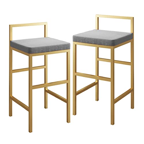 LKHGTR Moderne Velvet Family Stool Bar Stuhl Barhocker Set von 2 Bar Stuhl Vintage Bar Heighthocker Pub Küchenhocker Stühle, Esszimmermöbel 330 lbs Kapazität, Sitzhöhe 45/5555 Made in China LKHGTR Moderne Velvet Family Stool Bar Stuhl Barhocker Set von 2 Bar Stuhl Vintage Bar Heighthocker Pub Küchenhocker Stühle, Esszimmermöbel 330 lbs Kapazität, Sitzhöhe 45/5555 Made in China von LKHGTR