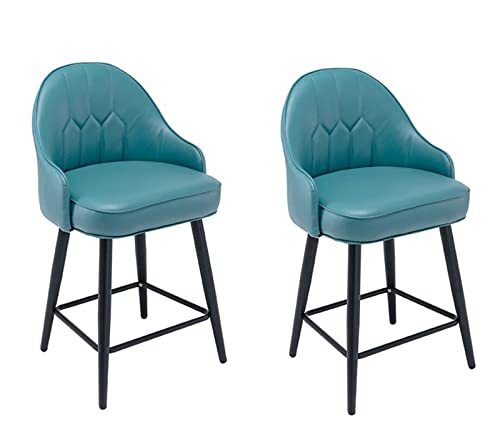 LKHGTR PU Leder Family Stool Bar Stuhl Barhocker Set mit 2 Counterhöhe mit Rücken Kücheninselstuhl, schwarzer Chromrahmen gepolsterten Sitz, für Bars, Theke, Kücheninsel, Din Made in China LKHGTR PU Leder Family Stool Bar Stuhl Barhocker Set mit 2 Counterhöhe mit Rücken Kücheninselstuhl, schwarzer Chromrahmen gepolsterten Sitz, für Bars, Theke, Kücheninsel, Din Made in China von LKHGTR
