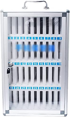 Mobilfunkschrank 6/12/24 Bit Aluminiumlegierung Mobiltelefon Speicherbox Multi-Space Wall-montiertes Handy Locker, Silver-36-Bit Made in China Mobilfunkschrank 6/12/24 Bit Aluminiumlegierung Mobiltelefon Speicherbox Multi-Space Wall-montiertes Handy Locker, Silver-36-Bit Made in China von LKHGTR