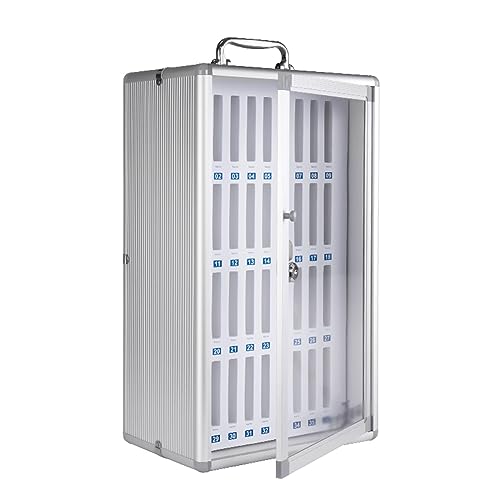 Mobiltelefon -Safe -Deposit -Leftelsbox Klassenzimmer Mobiltelefonschrank Mobiltelefonspeicherbox mit Lock Handy Locker, 36 Made in China von LKHGTR
