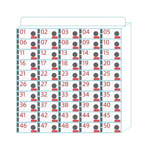 Mobiltelefonspeicherschrank mit Lock-Mobiltelefonschrankkabine Box Desktop Transparentes Acryl-Mobiltelefon-Safe, Clear-50 Made in China von LKHGTR