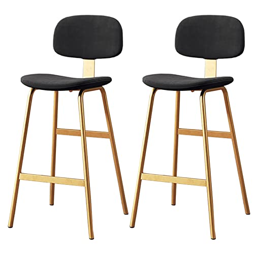 Set von 2 Family Stool Bar Stuhl Barhocker, moderne Counterheighöhe Family Stool Bar Stool Barhocker, Velvet gepolstertes Esshocker, Bar Stuhl für Frühstück Kitchen Island (goldener Sitz er Made in Set von 2 Family Stool Bar Stuhl Barhocker, moderne Counterheighöhe Family Stool Bar Stool Barhocker, Velvet gepolstertes Esshocker, Bar Stuhl für Frühstück Kitchen Island (goldener Sitz er Made in von LKHGTR