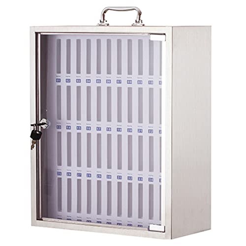 Telefonspeicherschrank abschließbares Handy Safe Mobile Security Management Box Mobiltelefon Speicherschrank wandmontierte Mobiltelefonspeicherbox für Klassenzimmer, Meetin, Silver-48 Bits Made in Telefonspeicherschrank abschließbares Handy Safe Mobile Security Management Box Mobiltelefon Speicherschrank wandmontierte Mobiltelefonspeicherbox für Klassenzimmer, Meetin, Silver-48 Bits Made in von LKHGTR