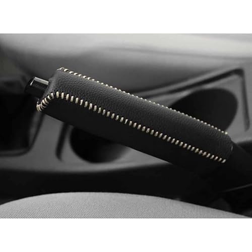 LKILFUWX Auto Handbremse Abdeckung, für Dacia Duster 2.Gen 1.Gen HM HS rutschfest Griff SchutzhüLle Handbremse Abdeckung Handbremsengriffe Schutz ZubehöR,D von LKILFUWX
