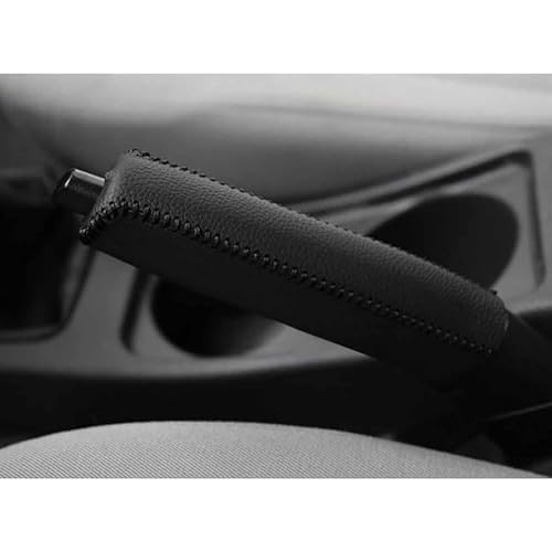 LKILFUWX Auto Handbremse Abdeckung, für Nissan Micra (K14) 2017-2023 rutschfest Griff SchutzhüLle Handbremse Abdeckung Handbremsengriffe Schutz ZubehöR,C von LKILFUWX