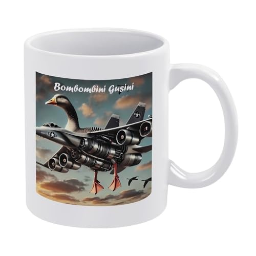 Bombombini-Gusini Tasse, italienisches Brainrot-Meme, lustiger Hai-Kaffeebecher, Keramik-Stil, Einheitsgröße Bombombini-Gusini Tasse, italienisches Brainrot-Meme, lustiger Hai-Kaffeebecher, Keramik-Stil, Einheitsgröße von LKIMEWVK