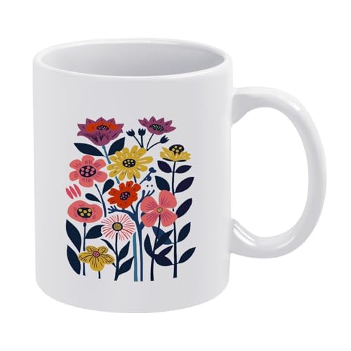 LKIMEWVK Art Bunte Blumentasse Italienisches Brainrot-Meme Lustiger Hai-Kaffeebecher Keramik-Stil Einheitsgröße LKIMEWVK Art Bunte Blumentasse Italienisches Brainrot-Meme Lustiger Hai-Kaffeebecher Keramik-Stil Einheitsgröße von LKIMEWVK