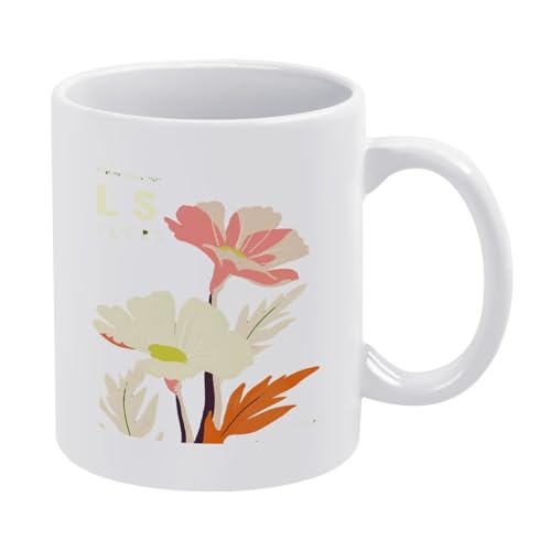 LKIMEWVK Colorful Flower Market Cup Italienisches Brainrot-Meme Lustiger Hai-Kaffeebecher, Keramik, Einheitsgröße LKIMEWVK Colorful Flower Market Cup Italienisches Brainrot-Meme Lustiger Hai-Kaffeebecher, Keramik, Einheitsgröße von LKIMEWVK