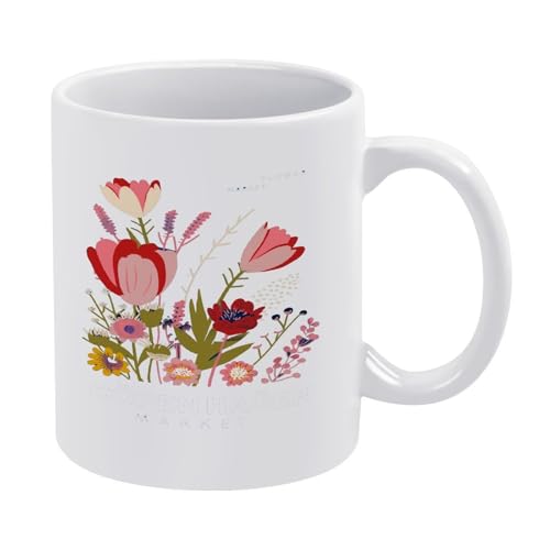LKIMEWVK Market Flower Art Cup, italienisches Brainrot-Meme, lustige Hai-Kaffeetasse, Keramik-Stil, Einheitsgröße LKIMEWVK Market Flower Art Cup, italienisches Brainrot-Meme, lustige Hai-Kaffeetasse, Keramik-Stil, Einheitsgröße von LKIMEWVK