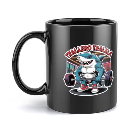 Tralalero-Tralala-Tasse, Bootleg Italian Brainrot Meme, Kaffeetasse, Keramik, Einheitsgröße Tralalero-Tralala-Tasse, Bootleg Italian Brainrot Meme, Kaffeetasse, Keramik, Einheitsgröße von LKIMEWVK
