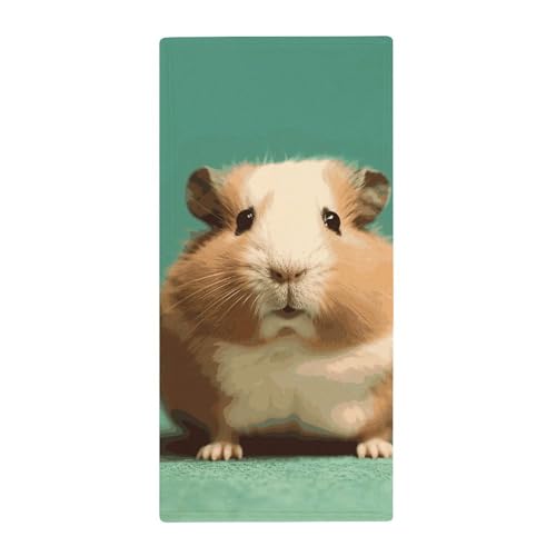 LKJTRF Hamster-Handtuch, weich, saugfähig, Badetuch, Geschirrtücher für Küche, Badezimmer, Fitnessstudio, Spa, Zuhause, 72,9 x 35,1 cm LKJTRF Hamster-Handtuch, weich, saugfähig, Badetuch, Geschirrtücher für Küche, Badezimmer, Fitnessstudio, Spa, Zuhause, 72,9 x 35,1 cm von LKJTRF