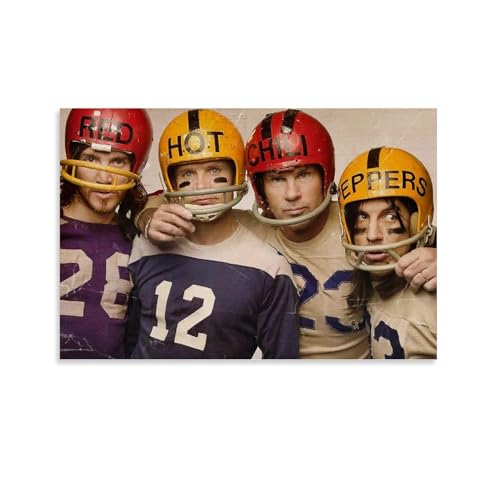 LKKHPEP Poster, Motiv: Red Hot Chili Peppers, Vintage-Poster, Leinwand, Wandkunst, dekoratives Wohnkultur, Gemälde für Wohnzimmer, Schlafzimmer, 20 x 30 cm, ungerahmter Stil LKKHPEP Poster, Motiv: Red Hot Chili Peppers, Vintage-Poster, Leinwand, Wandkunst, dekoratives Wohnkultur, Gemälde für Wohnzimmer, Schlafzimmer, 20 x 30 cm, ungerahmter Stil von LKKHPEP