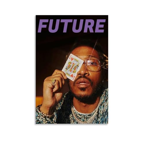 LKKHPEP Poster "Future Rapper", Vintage-Poster, Leinwand, Wandkunst, dekorative Wohnkultur, Gemälde für Wohnzimmer, Schlafzimmer, 30 x 45 cm, ungerahmter Stil LKKHPEP Poster "Future Rapper", Vintage-Poster, Leinwand, Wandkunst, dekorative Wohnkultur, Gemälde für Wohnzimmer, Schlafzimmer, 30 x 45 cm, ungerahmter Stil von LKKHPEP