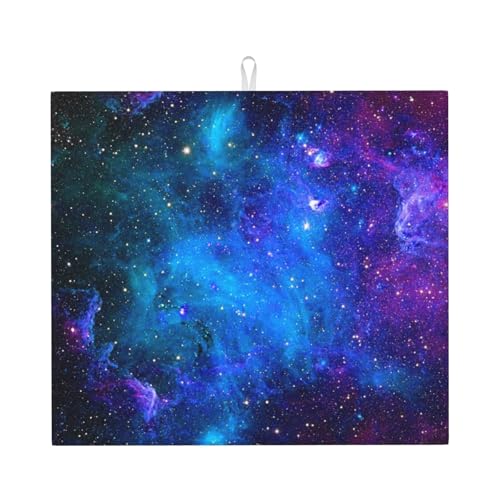 Galaxy Abtropfmatte für Küche – schöne volldruckabsorbierende Abtropfmatte, hält Theken trocken und stilvoll von LKLDDPZB