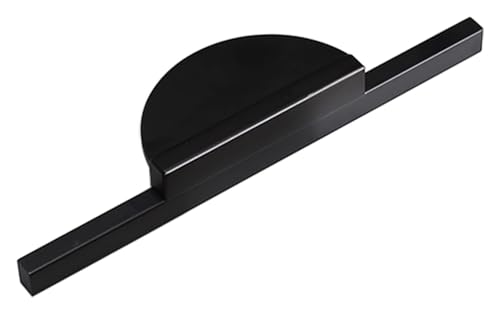 LKLNCXC Versteckte Möbelgriffe 1 Stück Schubladengriffe, Schwarze Küchentürgriffe, solide Schrankgriffe for Schlafzimmer, Schrankgriffe mit Schrauben, Aluminiumlegierung(Length 1000mm) von LKLNCXC