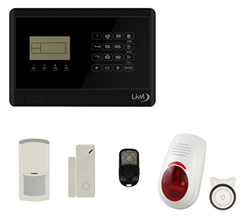 LKM Security wg-yl007 m2e + sir03 _ 01 Kit M2E Alarmanlage Haus Wireless von LKM security