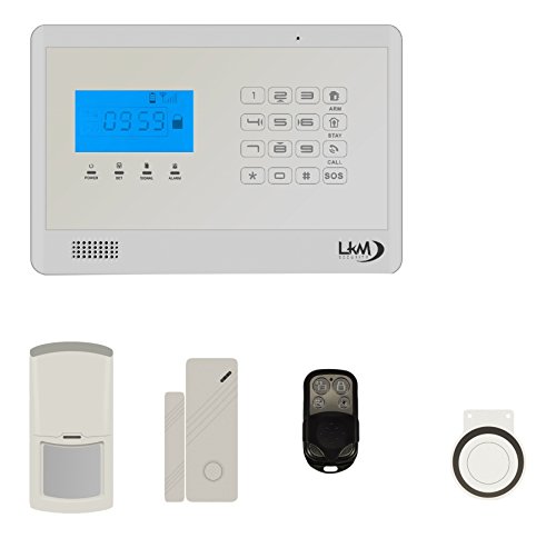 LKM Security wg-yl007 m2eb + 3S + 1pir 01 Kit M2E Alarmanlage Haus Wireless von LKM security