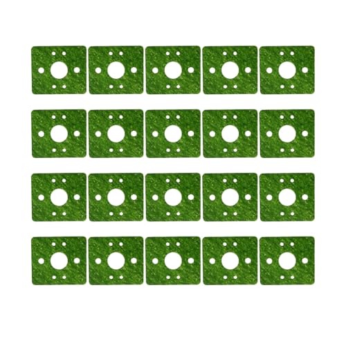 20 Stücke Vergaserdichtung Für 40-5 43cc 49cc 52cc CG430 CG520 BC430 BC520 Trimmer Freischneider Motor Zubehör Gartenwerkzeugteile(A 20Pcs) von LKMBvxF