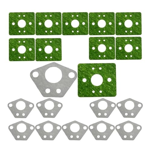 20 Stücke Vergaserdichtung Für 40-5 43cc 49cc 52cc CG430 CG520 BC430 BC520 Trimmer Freischneider Motor Zubehör Gartenwerkzeugteile(AB Set 20Pcs) von LKMBvxF