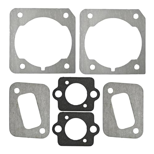 2set Zylinder Vergaser Dichtung Set Für Hus 340 345 350 346XP Garten Werkzeug Kettensäge Ersatz Ersatzteil von LKMBvxF