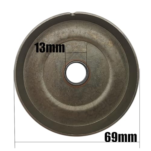 3/8 Pitch 6T Kupplungstrommel Kettenrad Unterlegscheibe E-Clip Kit Für S-IHL 017 018 021 023 025 MS170 MS180 MS210 MS230 MS250 Kettensäge(1PC Clutch Drum) von LKMBvxF