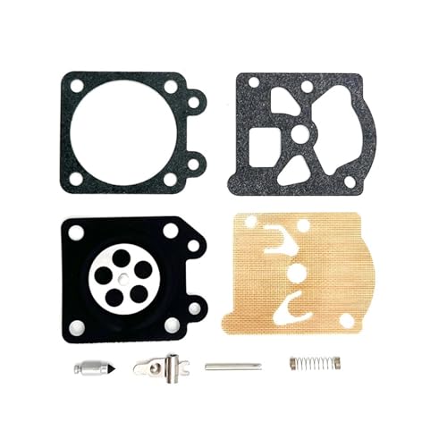 Ersatzteile für Kettensäge 45 52 58 Achtteiliges Set MP16 Vergaser Reparatursatz Membranen von LKMBvxF