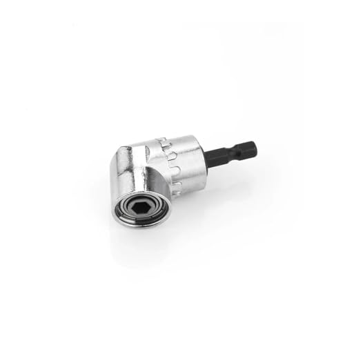 LKMBvxF 105-Grad-Winkel-Steckdosenhalter-Adapter, Verstellbarer Bohrer-Schraubendreher, 360-Grad-Drehung, Verlängerungsstange, Elektrowerkzeug-Zubehör(105 Drill Chuck) von LKMBvxF