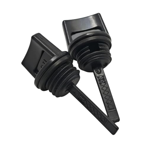LKMBvxF 2 Stück Ölmessstab-Messkappe für H-nda GX110 GX120 GX140 GX160 GX200 5.5HP 6.5HP 168F Motorteil 15600-ZE1-003 von LKMBvxF