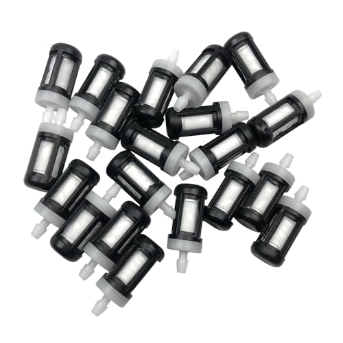 LKMBvxF 20er-Pack Ersatz-Kraftstofffilter 3/16 Zoll passend für S-IHL FS45 FS55R FS86 FS90R FS100 MS192T SH55 SH56 SH86 Kettensägen-Trimmer von LKMBvxF