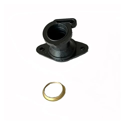 LKMBvxF 2500 2 Sätze Ansaugrohr Luftschlauch Verteilerstück & O-Ring passend für Z-NOAH G2500 chinesische 25cc 2600 Obergriff-Gartenschere Kettensäge von LKMBvxF