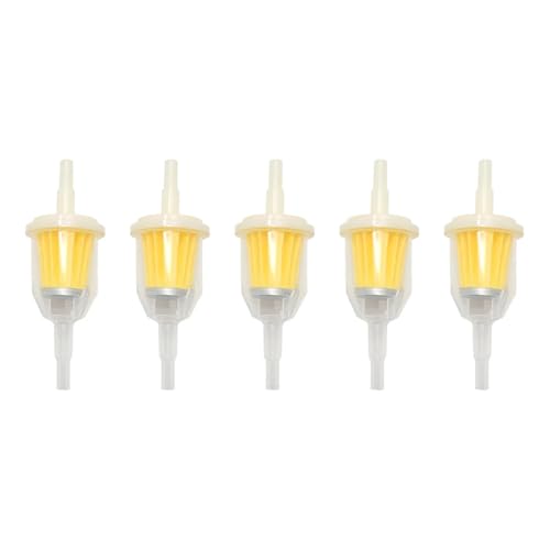 LKMBvxF 5/10 Stück Gas-Inline-Kraftstofffilter mit Magnet für K-wasaki K-hler B&S Rasenmäher Kleinmotor-Zubehör(5pcs) von LKMBvxF