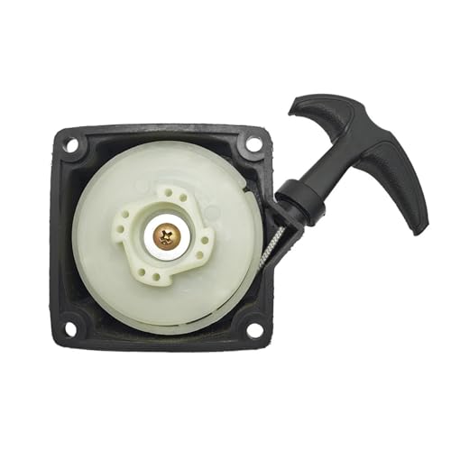 LKMBvxF Easy Pull Rückstoßstarter-Kit, Aluminium-Klauenstarter-Zifferblatt für 40-5 44-5 33 CG430 44F-5 Rasenmäher-Motor-Reparaturteil, Freischneider(Starter) von LKMBvxF