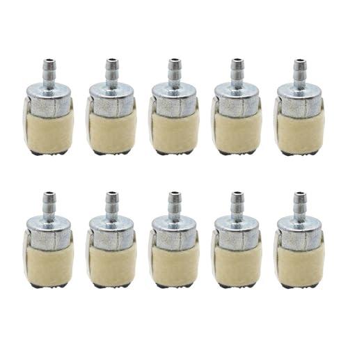 LKMBvxF Kraftstofffilter für E-HO Rasentrimmer SRM210 GT200 SRM225 SRM210 SRM2100 GT225 PAS225 PB200 Kettensäge Freischneider 10 Teile/los von LKMBvxF