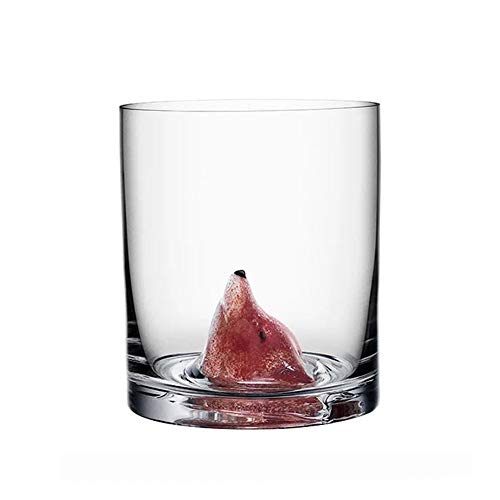 LKMY 460ml 3D Tier Haustier Kristallglas-Schale, nette Katzen-Schalen Glasbecher Kaffee Tee Wasser Trinkgläser für(Fox) von LKMY