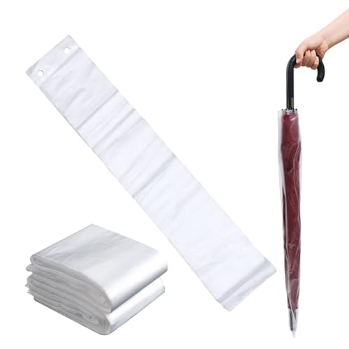 LKPMGOA Einweg-Regenschirmbeutel, Ersatzbeutel für Regenschirme, Verdickt, Starke Zähigkeit, Hält Böden Trocken (Size : Large-1000pcs) von LKPMGOA