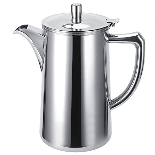 2L Edelstahl Teekanne Multifunktionale Wasserflasche Hand Kaffeekanne Kaltwasserkessel für Home Kitchen Hotel Restaurant 2L Edelstahl Teekanne Multifunktionale Wasserflasche Hand Kaffeekanne Kaltwasserkessel für Home Kitchen Hotel Restaurant von LKPOMI