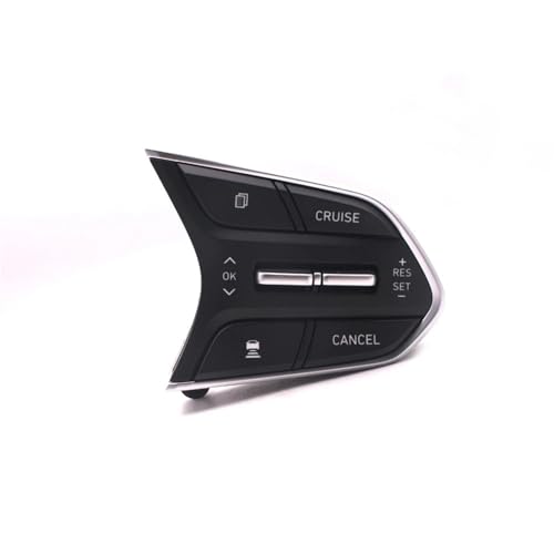 Lenkrad-Bedientasten 96710-S303096720S3130 Für Hyundai Für Santa Für Fe 18 Stile Multimedia Control Tasten Tempomat Taste Bluetooth Telefon Taste(Offside) von LKRGBXA