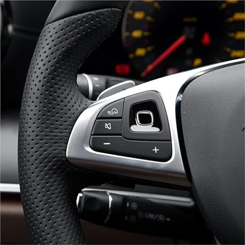 Lenkrad-Bedientasten Für Benz W213 C238 E Für Klasse Für E Coupe Lenkrad Links/Rechts Taste OEM A0999056300 A0999056200(Left Button) von LKRGBXA