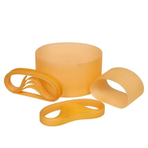 Transferriemen 2 Stück 4PJ-218/228/235/238/246/251/268/280Mm Keilrippenriemen Für Holzbearbeitungshobel Riemenbreite 10Mm Mehrkeil-PJ-Riemenscheibe 4 Schlitze Antriebsriemen(4PJ-268mm) von LKRGBXA