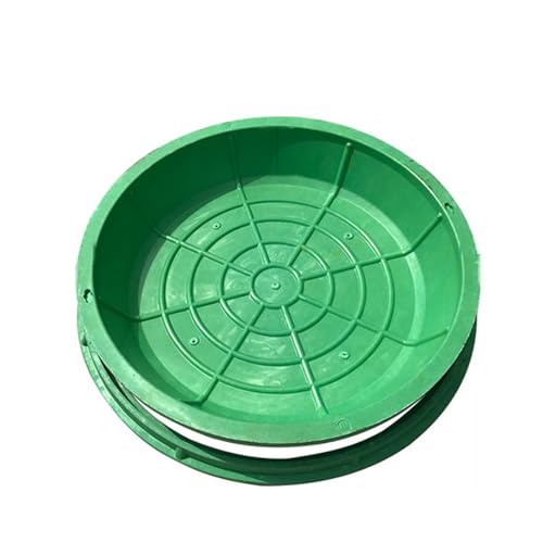 LKSGJSNB Klärgrubenabdeckungen, Unsichtbare Abwasserbeckenabdeckungen/Deckel for Sumpfpumpen, Schachtabdeckung und Rahmen aus Edelstahl, Garagenbodenablaufabdeckung(A50*50CM/19.7 * 19.7IN) von LKSGJSNB