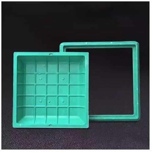 LKSGJSNB Klärgrubenabdeckungen, Unsichtbare Abwasserbeckenabdeckungen/Deckel for Sumpfpumpen, Schachtabdeckung und Rahmen aus Edelstahl, Garagenbodenablaufabdeckung(B40*40CM/15.7 * 15.7IN) von LKSGJSNB