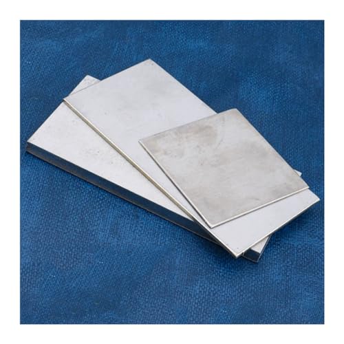 Metallblech, Quadratische Blechplatte aus Edelstahl, 200 x 200 mm, Dicke 0,3 0,5 0,8 1 1,5 2 3 mm, gebürstete Metallplatte, poliert(1.0mm 1pcs) von LKSGJSNB