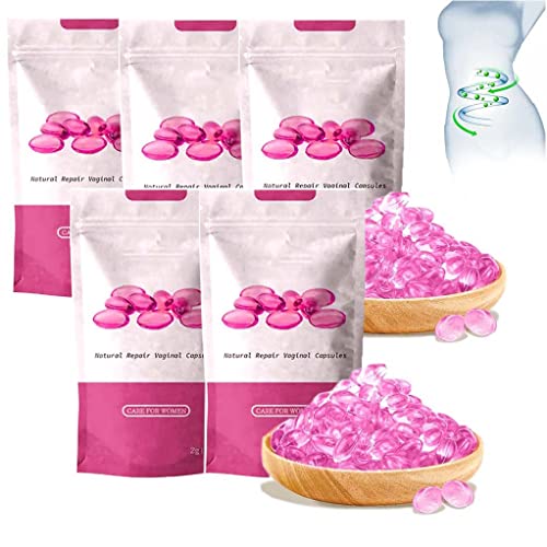 LKTM 2023 [New] Pink Marine Fish Oil Softgel Capsules,3 Box/4 Box/5 Box Pink Marine Fish Oil Softgels for Women's Health-[1BOX/7PCS ] (5BOX) von LKTM