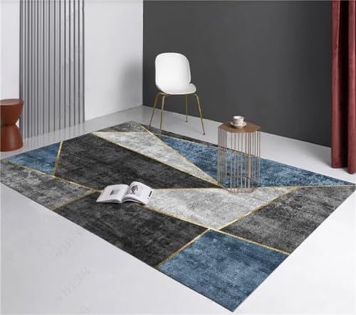 LKTRUK 180X250Cm Grau Teppich Eingangsbereich Korridor Geometrischer Wohnzimmer Sofa rutschfest 5Ft 10.9''X8Ft 2.4'' LKTRUK 180X250Cm Grau Teppich Eingangsbereich Korridor Geometrischer Wohnzimmer Sofa rutschfest 5Ft 10.9''X8Ft 2.4'' von LKTRUK