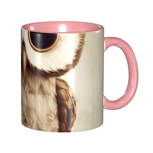 LKVNSWERT Porzellan-Kaffeetasse mit Griff, süße Eulen-Kaffeetasse für Büro und Zuhause, Latte-Getränketasse für Kaffee, Tee und Milch, bunte Innenseite, Keramik-Teetassen für Männer und Frauen LKVNSWERT Porzellan-Kaffeetasse mit Griff, süße Eulen-Kaffeetasse für Büro und Zuhause, Latte-Getränketasse für Kaffee, Tee und Milch, bunte Innenseite, Keramik-Teetassen für Männer und Frauen von LKVNSWERT